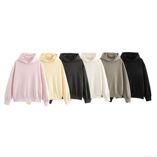 Women's Casual Hooded Hoodie and Straight Pants Two-Piece Set Cotton Blend Brushed Long Sleeve Streetwear Loungewear Outfit Loose Warm Sports Suite